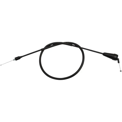 Cable del acelerador de vinilo negro.