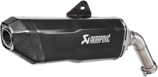Escape Akrapovic - Muffler - Black - Titanium