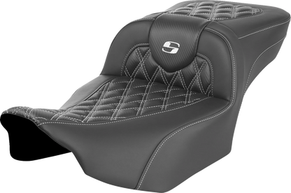 Asiento de alcance extendido Roadsofa™ - Asiento de alcance extendido Roadsofa™ - sin respaldo - Costura de celosía - Costura blanca - FLTR/FLHX '23-'24