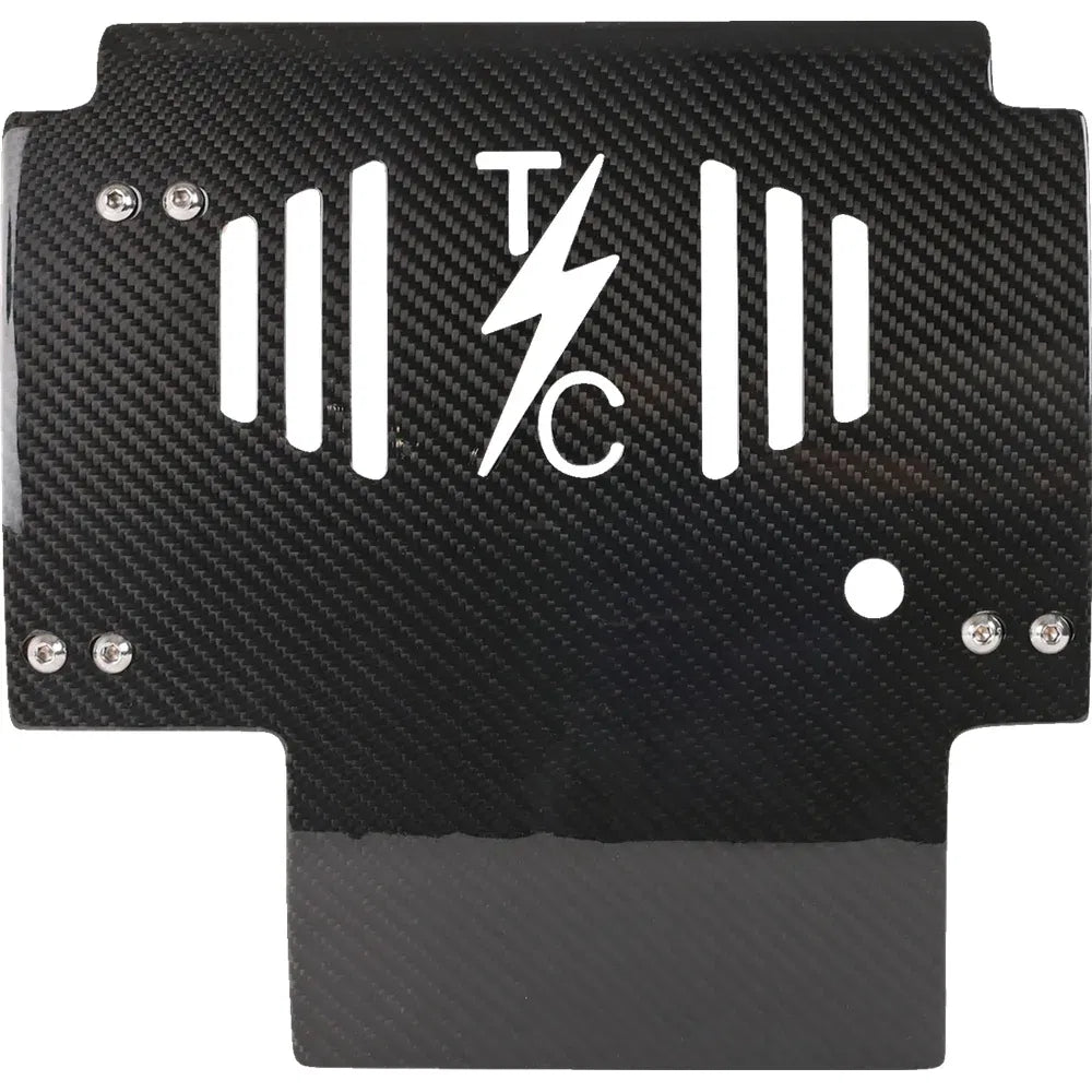Placa protectora de fibra de carbono