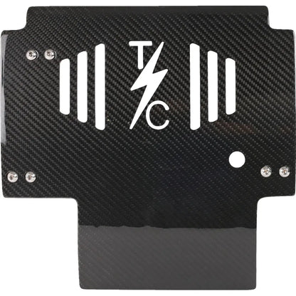 Placa protectora de fibra de carbono