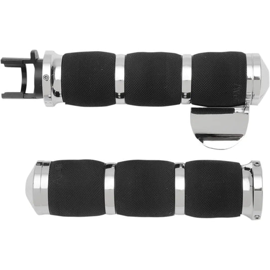 Puños con amortiguación de aire de 3 anillos: incluye acelerador