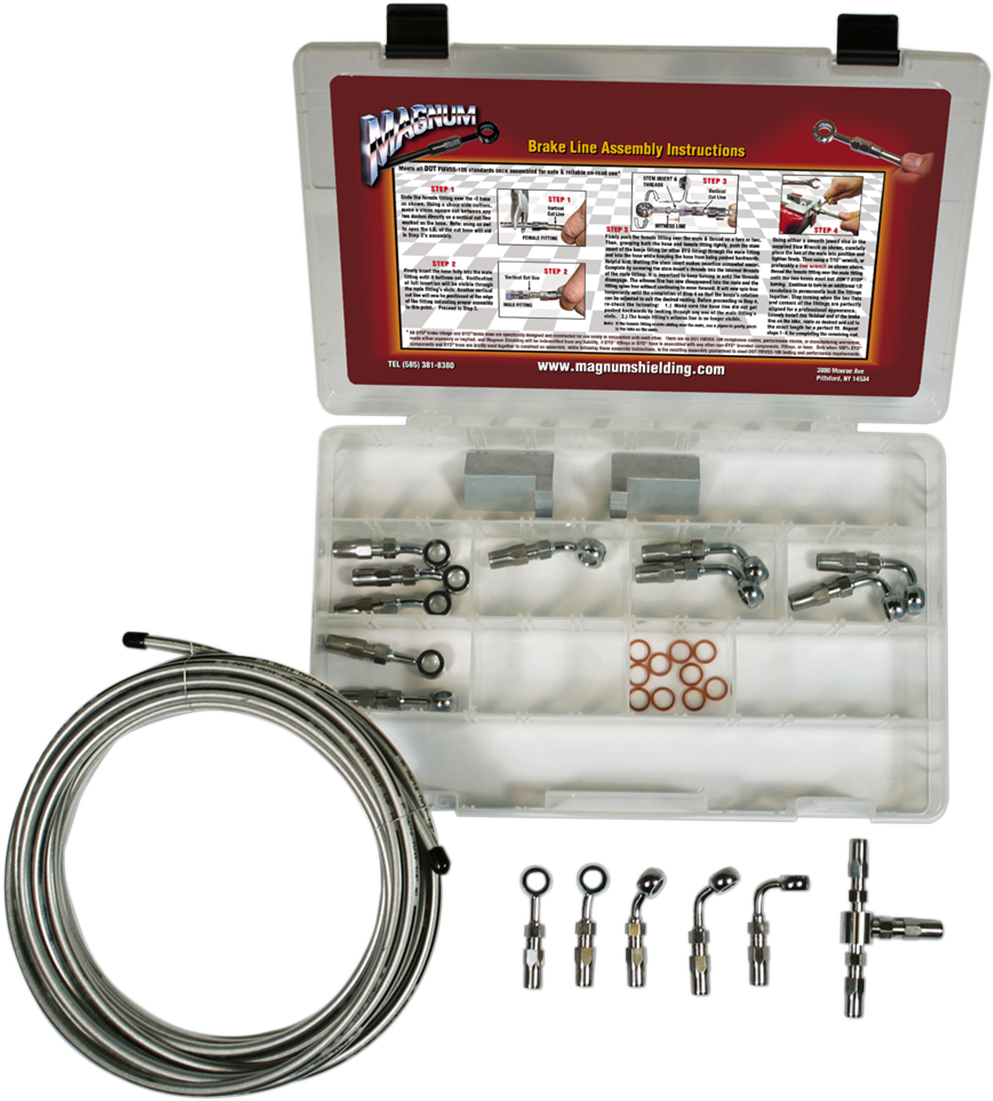 BYO® Construye tu propio kit de construcción de líneas de freno