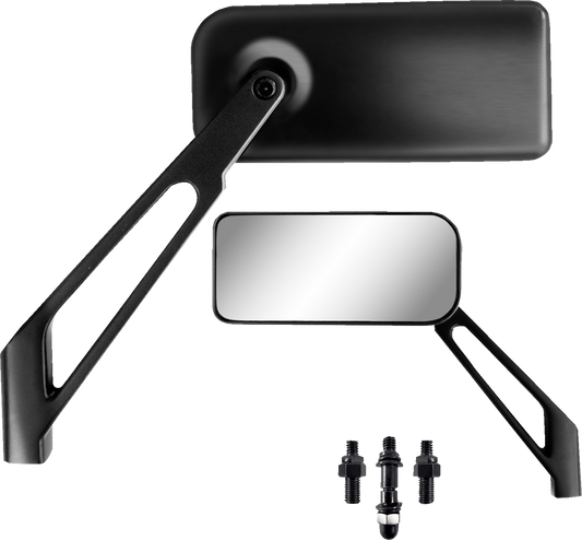 Espejo X-Treme Designer - Espejo - X-Treme Designer - Vista Lateral - Rectangular - Negro