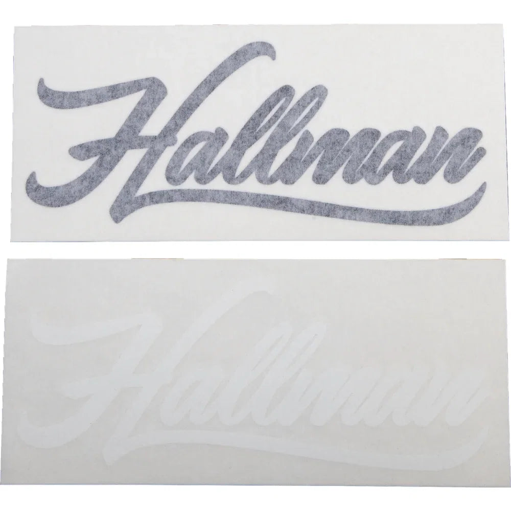 Calcomanía hallman de 7" hoja troquelada