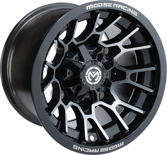 Rueda 24X - Rueda - 24X - Trasera - Negra - 12x8 - 4/110 - 4+4