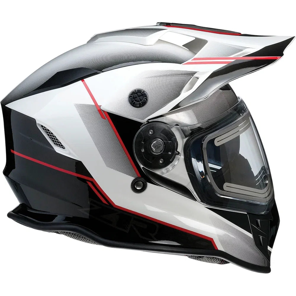 Casco eléctrico de doble panel range bladestorm snow