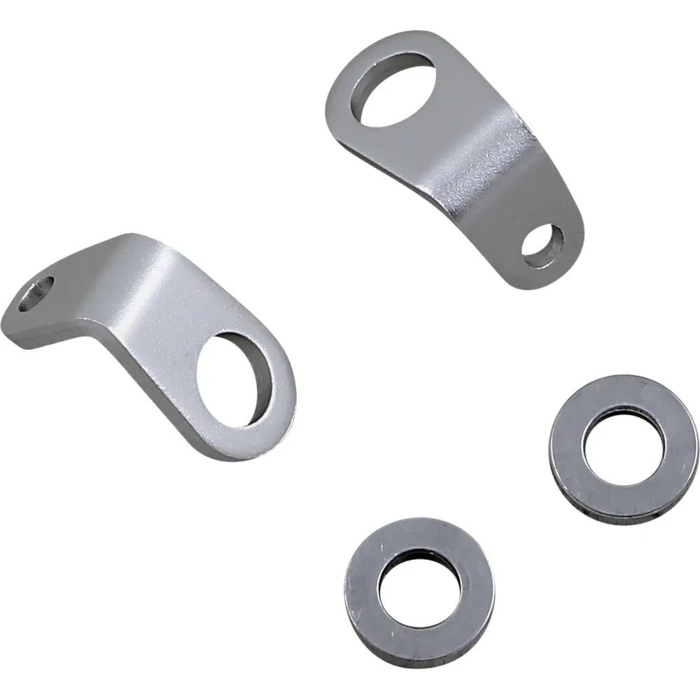 Mount - Micro Turn Signal - L-Bracket - Silver