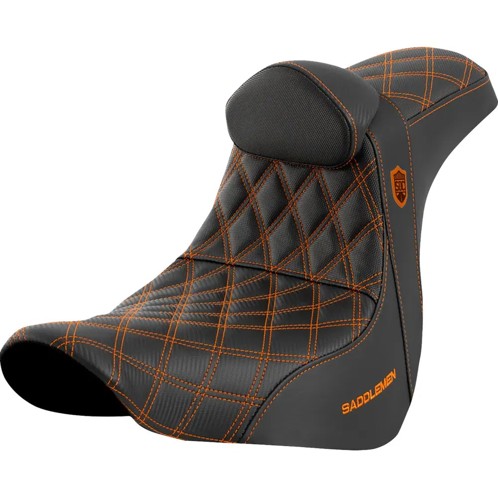 Asiento Pro Series SDC Performance Grip - Asiento Pro Series SDC Performance - con respaldo - Costura naranja - FL/FX '18 -'23