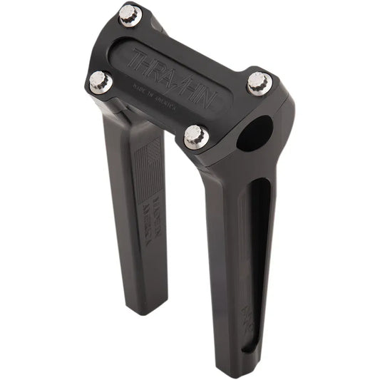 Risers - Straight - 8" - Black