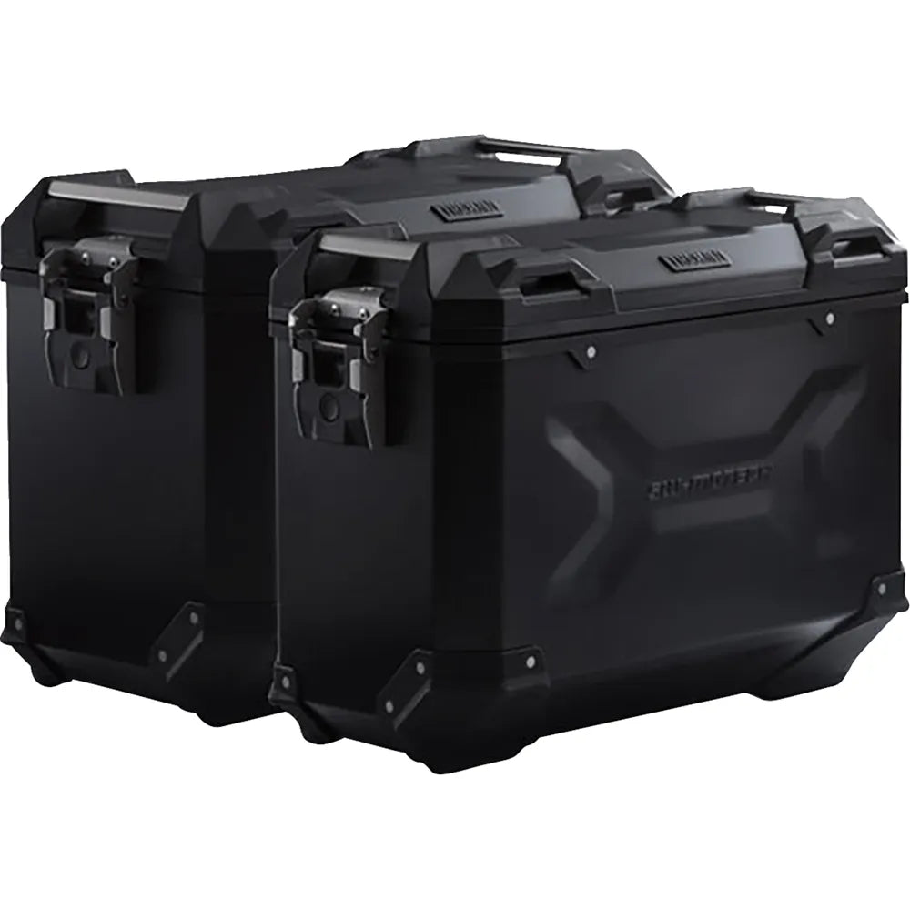 TRAX ADV Aluminum Case System - Black - Suzuki V-Strom 650 '11-'16
