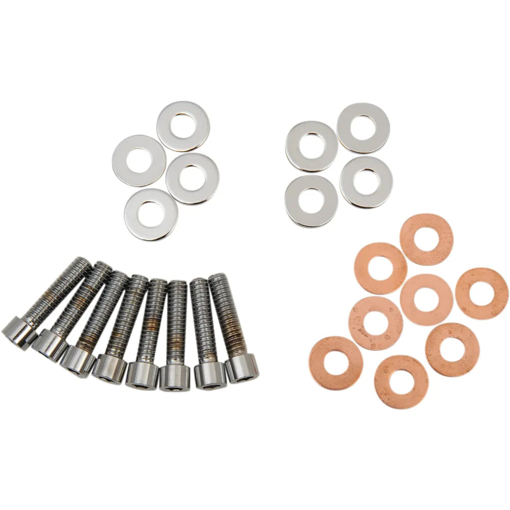 Tornillos de la cubierta de balancines allen cromo