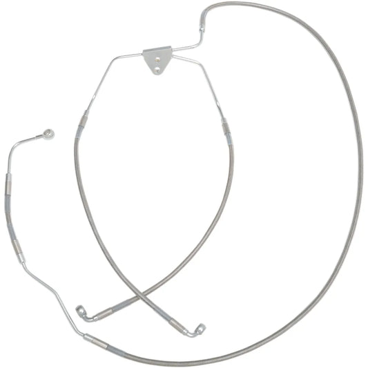 Línea de Freno Delantero ABS Acero Inoxidable