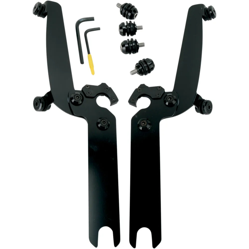 Kit de montaje completo Sportshield Trigger-Lock - Kit de montaje Sportshield Trigger-Lock - Negro - Cubierto