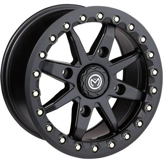 Beadlock Wheel - 544X - Front/Rear - Black - 14x7 - 4/136