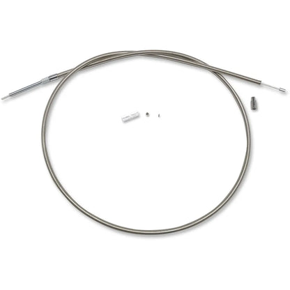 BYO™ Build Your Own™ Juego de cables de embrague - 74" - Sportster - Acero inoxidable trenzado