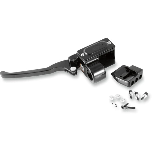 Black 9/16" Clutch Master Cylinder Assembly w/ Switch