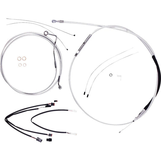 Kit de instalación de manillar de diseñador Sterling Chromite II® - Kit de instalación de manillar de diseñador Sterling Chromite II® - 15"-17" - FLTR '21-'23