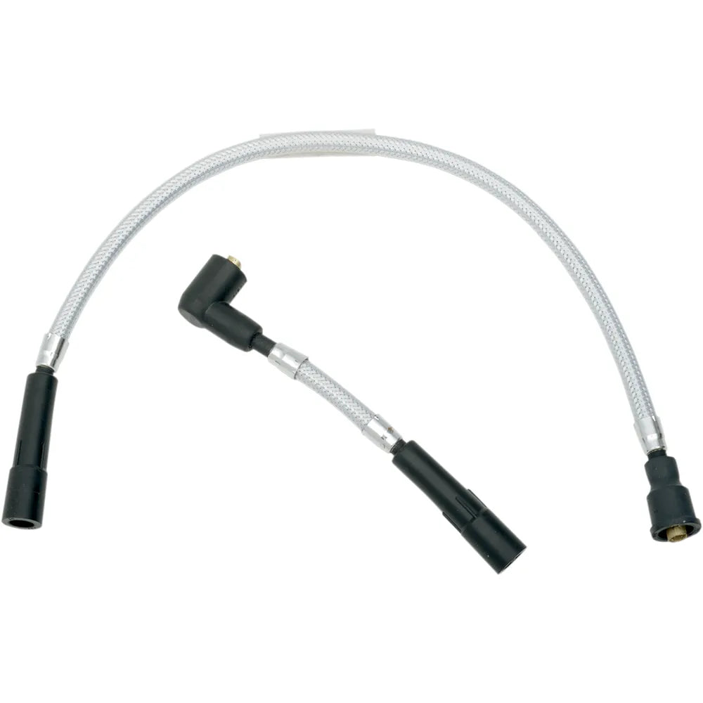 Cable de bujía trenzado - Cables de bujía - Cromita esterlina - XL