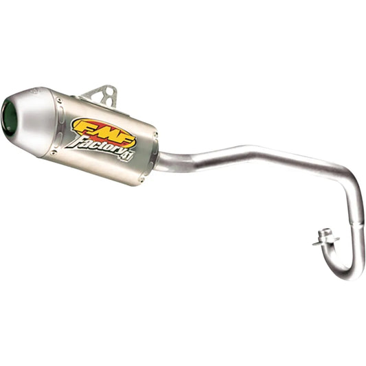 Factory 4.1 Exhaust - Anodized Titanium/Stainless Steel