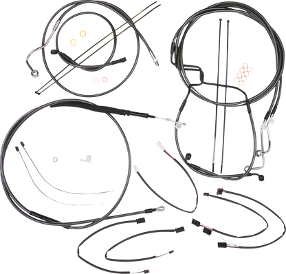 Kit de instalación de manillar de diseño Black Pearl™ - Kit de instalación de manillar de diseño Black Pearl™ - 12"-14" - FLHRXS '21-'23