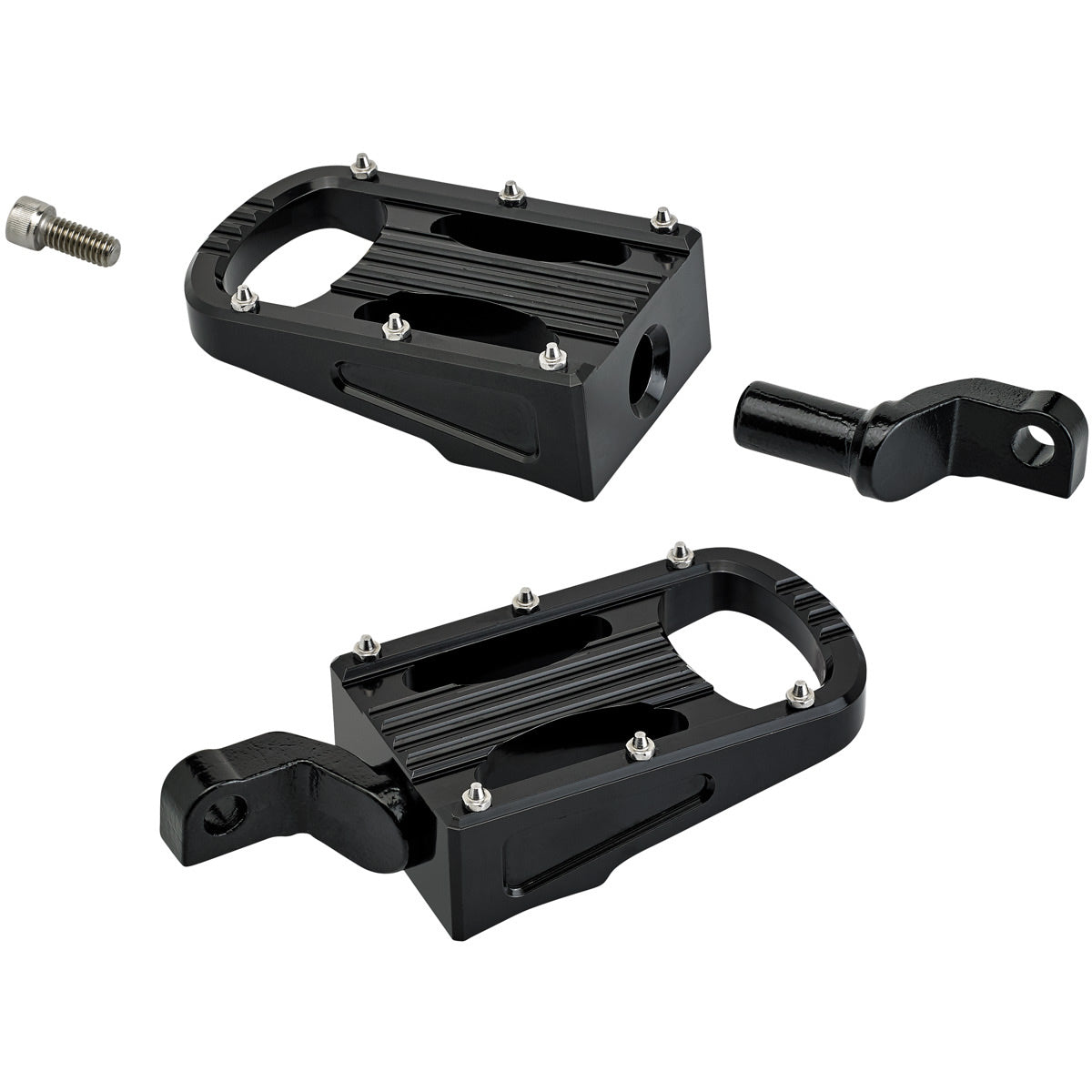 XL Step Footpegs - Black