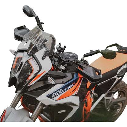 Kit tough-mirror™ con bases m10-1.25/adaptadores m10-1.5: brazo largo