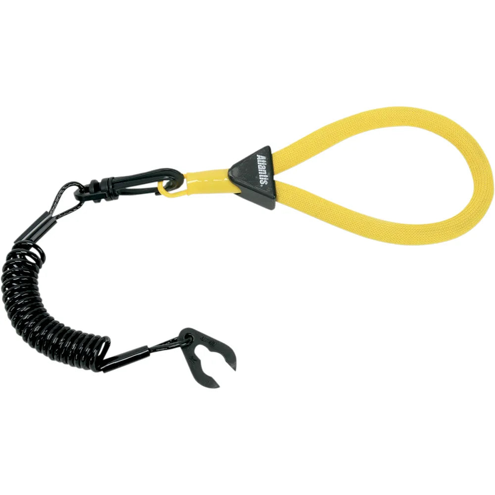 Wrist Lanyard - Yellow/Black - Kawasaki