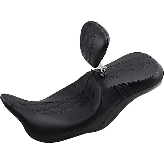 Outcast 2Up Seat with Backrest - Black - FLH