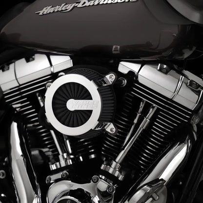 Filtro de aire Vance & Hines VO2 Cage Fighter aluminio H-D BT 1999 a 2017