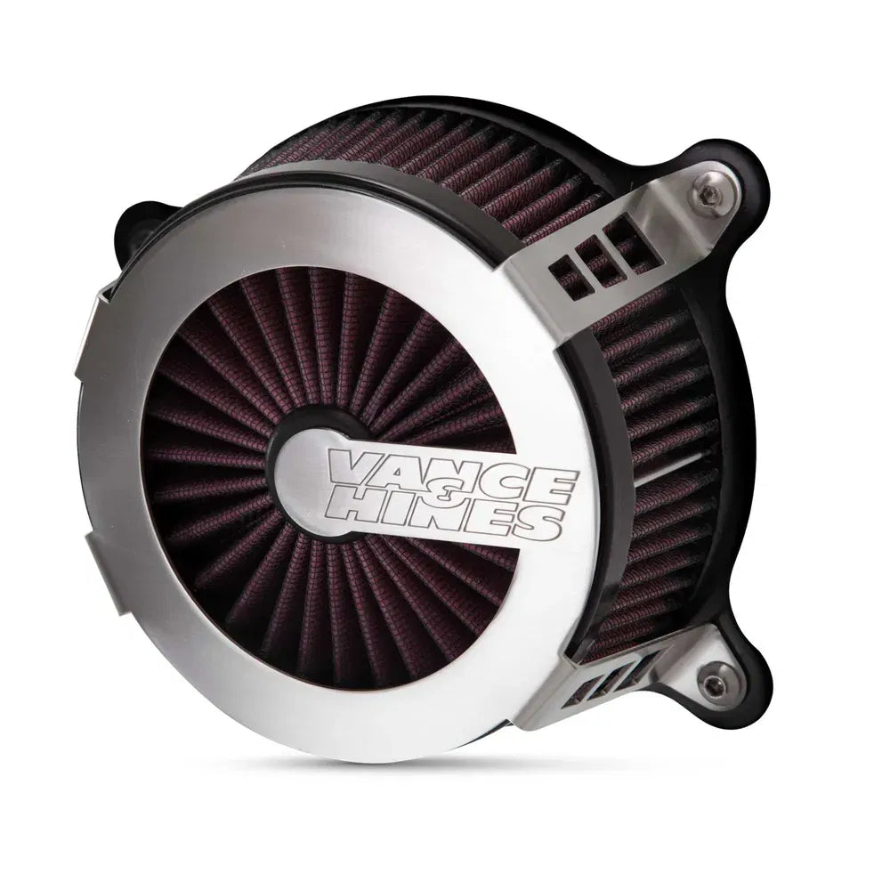 Filtro de aire Vance & Hines VO2 Cage Fighter aluminio H-D BT 1999 a 2017