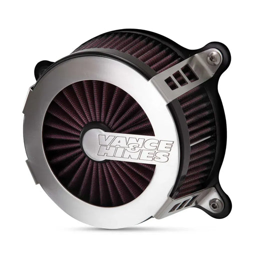 Filtro de aire Vance & Hines VO2 Cage Fighter aluminio H-D BT 1999 a 2017