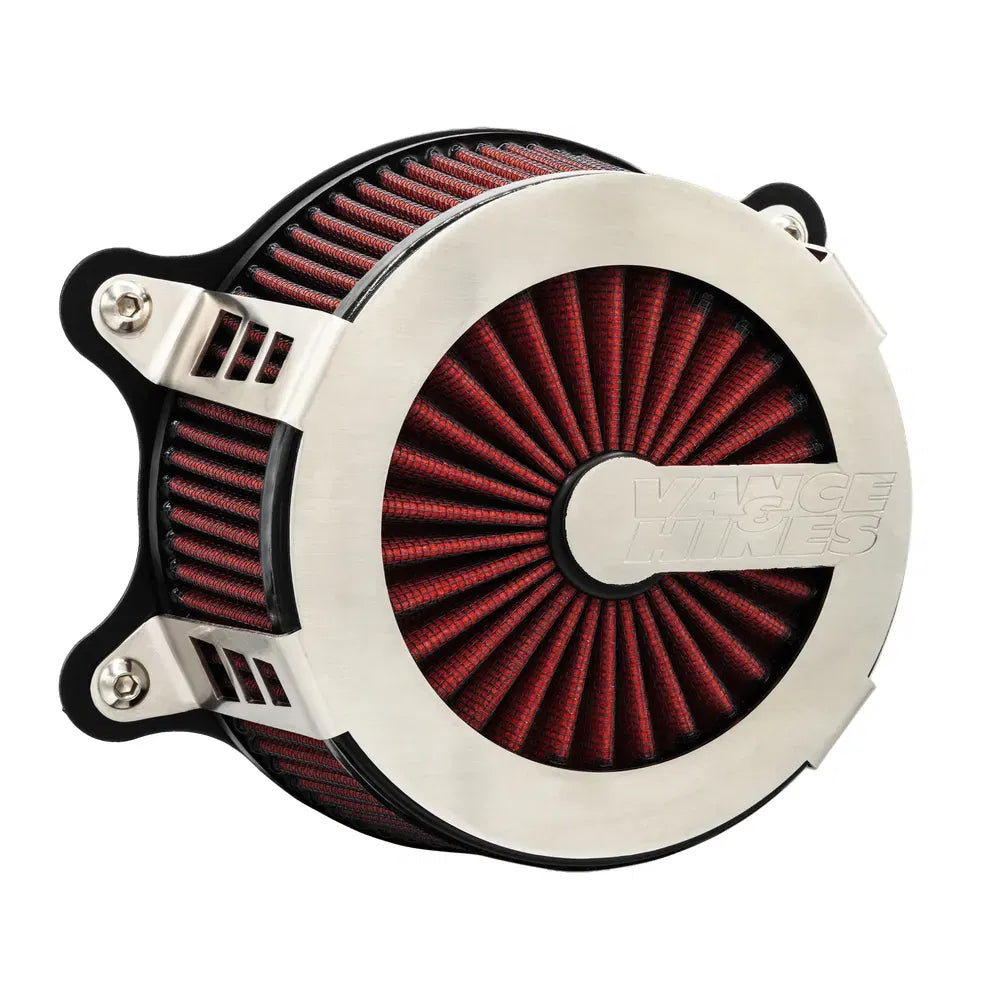 Filtro de aire Vance & Hines VO2 Cage Fighter aluminio