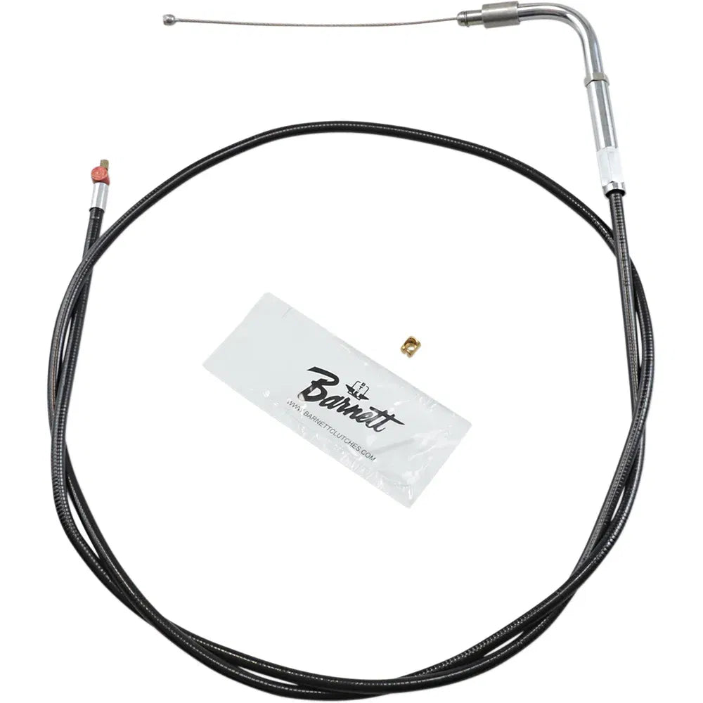 Cable de acelerador/ralentí de vinilo negro