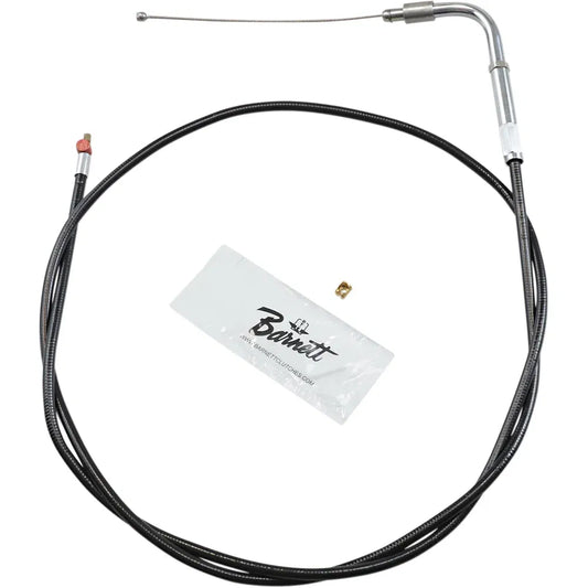 Cable de acelerador/ralentí de vinilo negro