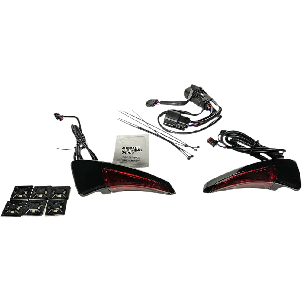Luces led secuenciales del respaldo del asiento tour pak