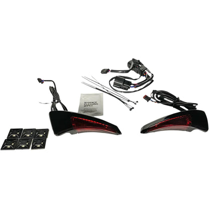 Luces led secuenciales del respaldo del asiento tour pak