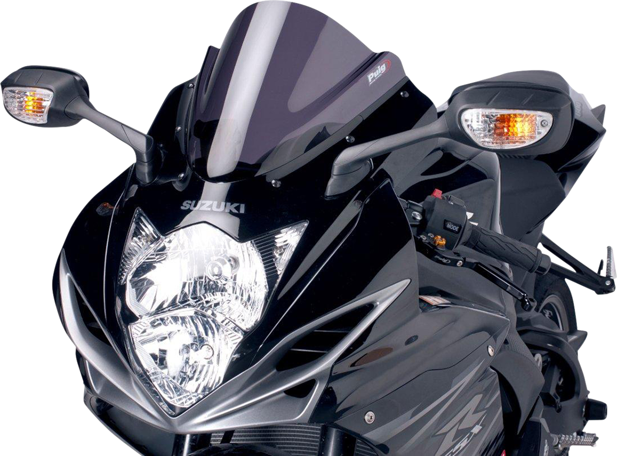Cúpula Z-Racing - Cúpula de carrera - 11" - Ahumado oscuro - GSXR6/7