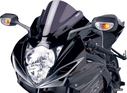 Cúpula Z-Racing - Cúpula de carrera - 11" - Ahumado oscuro - GSXR6/7