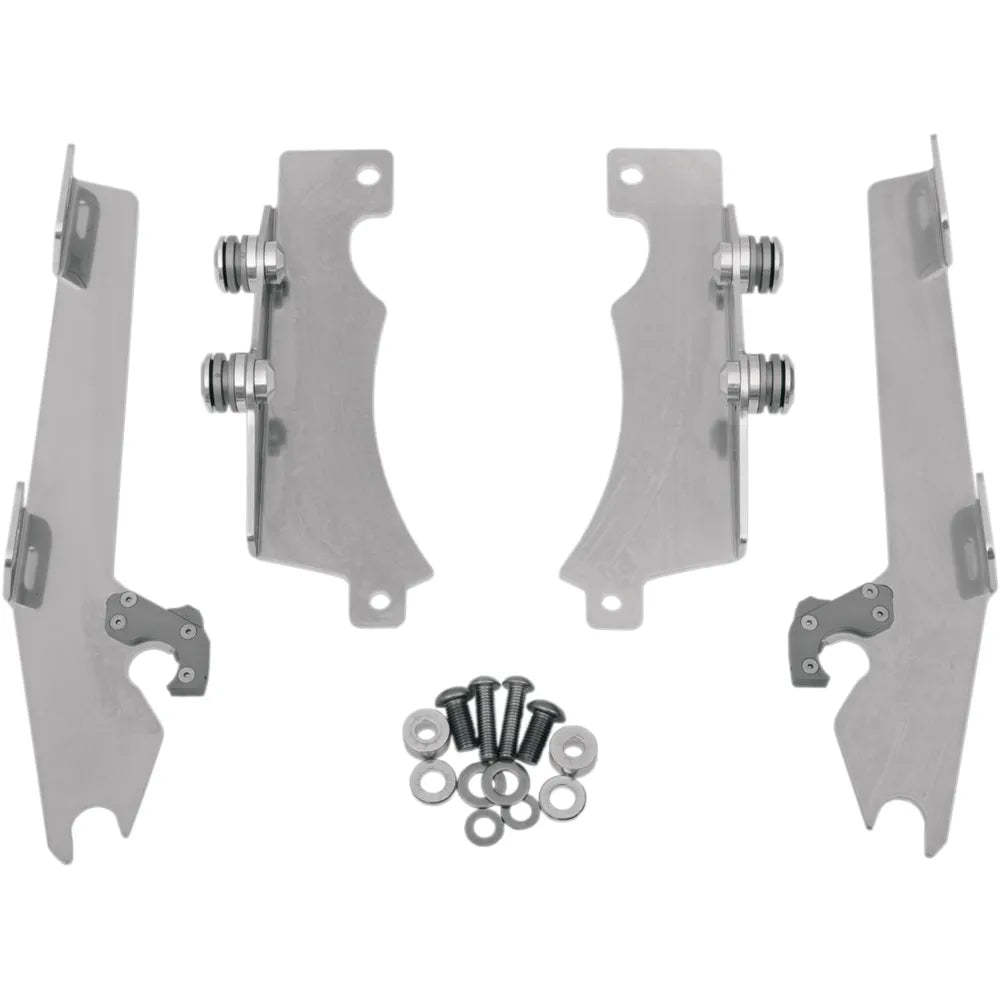 Batwing Trigger Lock Mounting Kit - Vstar - Polished