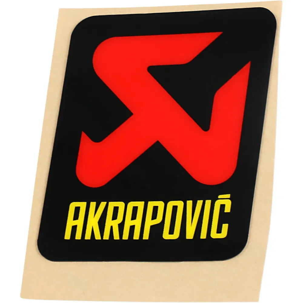 Etiqueta de reemplazo - Akrapovic