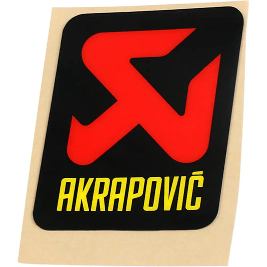 Etiqueta de reemplazo - Akrapovic