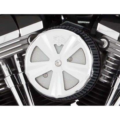 Cubierta de filtro de aire Vance & Hines Crown cromo