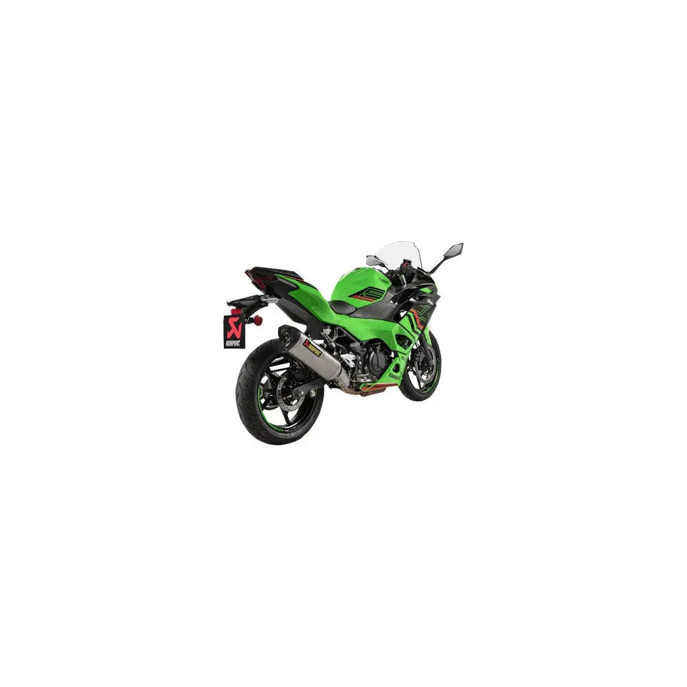 Escape Akrapovic - Slip-On Line Muffler - Titanium - Ninja 500/Z500
