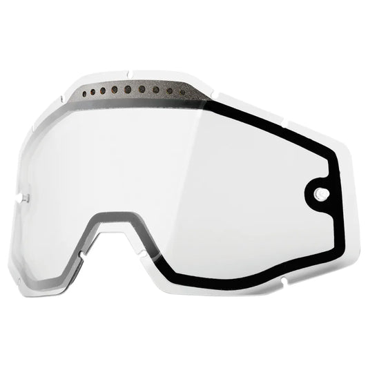 Accuri/Racecraft/Strata Dual Lens - Vented - Clear