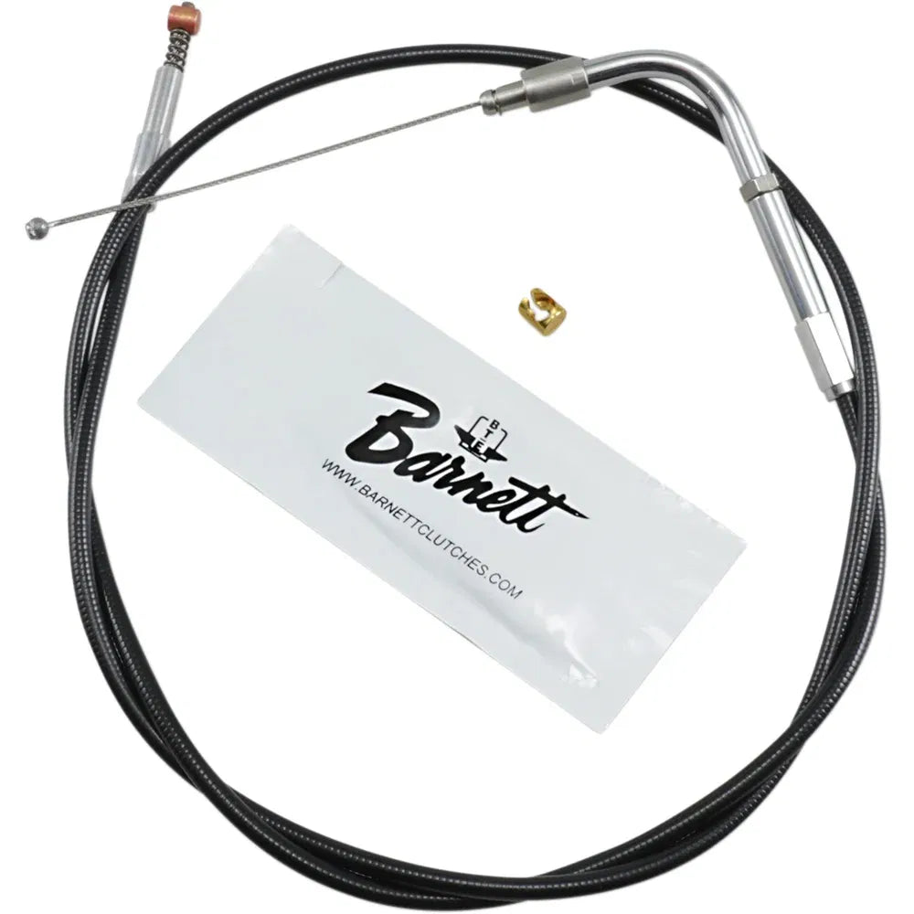 Cable de acelerador/ralentí de vinilo negro