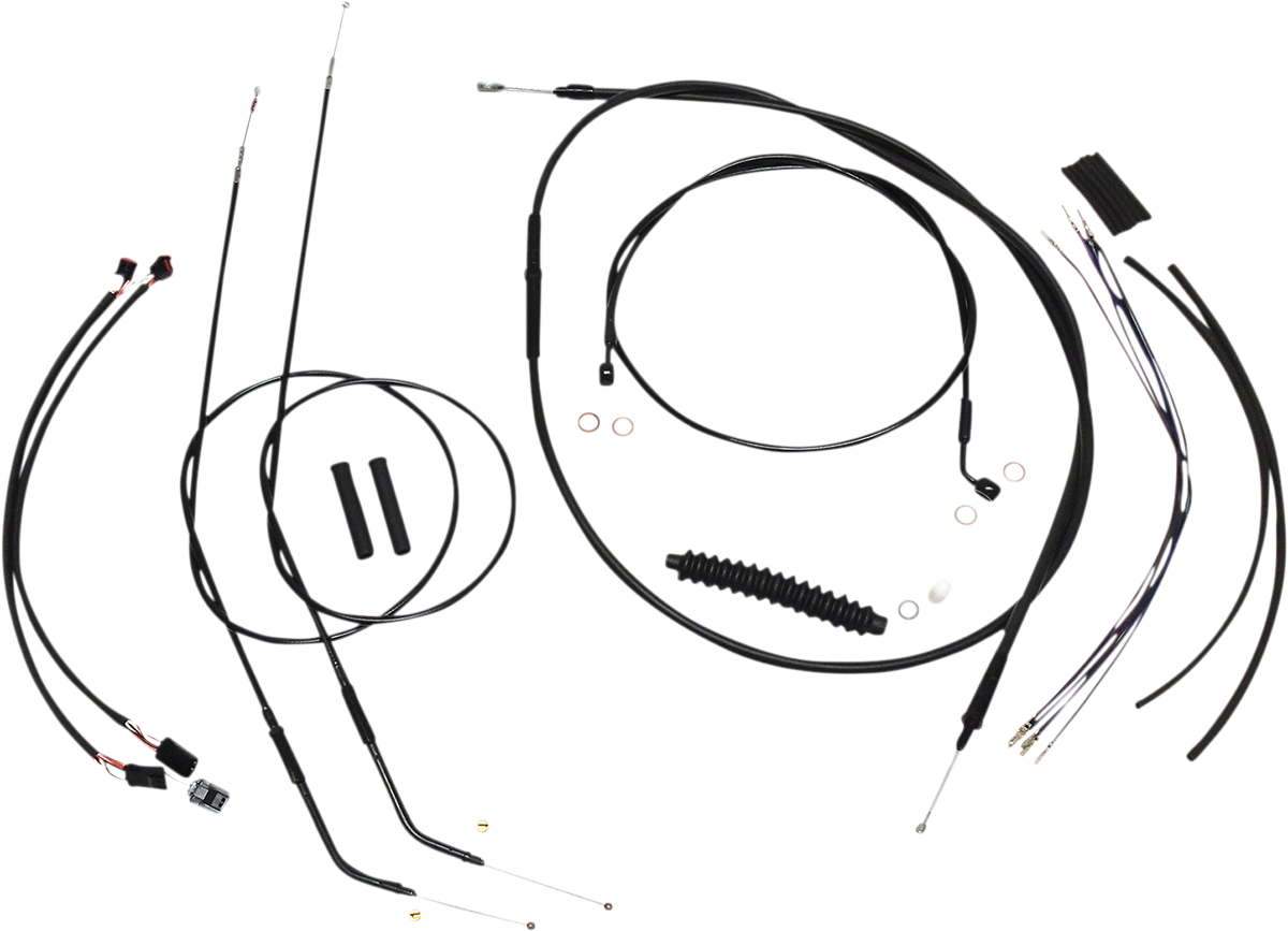 Kit de instalación de manillar XR - Kit de instalación de manillar XR - Colgadores Ape de 10"-12" - Sportster '14-'22 - Negro