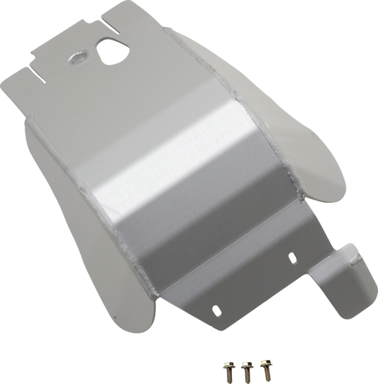 Placa protectora de aluminio — Placa protectora - Placa protectora - Plata - YZ 250X/450X | WR 250F/450F