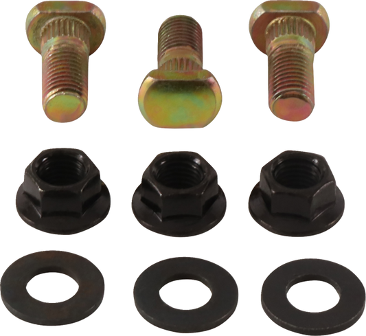 Kit de pernos/tuercas de rueda - Kit de pernos/tuercas de rueda - Delantera/Trasera - Suzuki 80/90 QuadSport