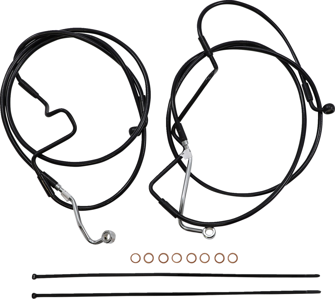 Kit de instalación de manillar XR - Kit de instalación de manillar XR - Perchas para monos de 15"-17" - FLHR '21-'22 - Negro